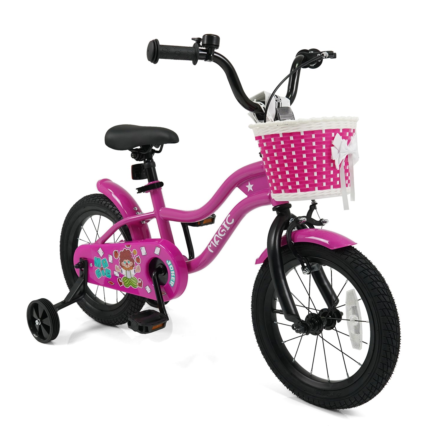 Kids Bike with Training Wheels 12-18 Inch - Magic Rose