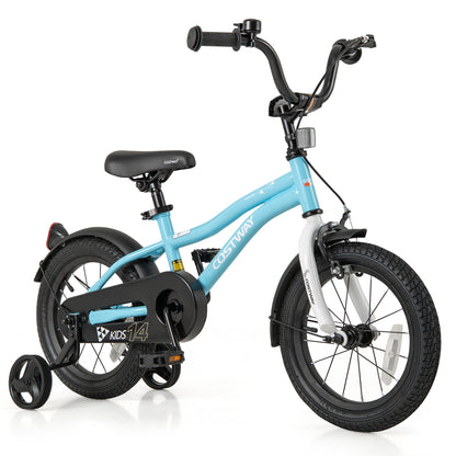 14-Inch Kids Bike for 3-5 Years Old Children Bicycle with Training Wheels - 5 Years Old Children Bicycle With Training Wheels