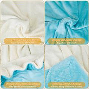 Fleece Throw Blanket Warm Soft Flannel Bed Cover Cuddly Cozy Sofa Travel Car Blanket