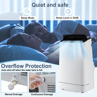 15,000 BTU Smart Portable AC with Heating