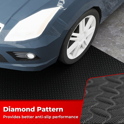 15.5 x 7.7 FT Garage Tool Mats 7 mm Thickened PE Mechanic Pads Pack of 4