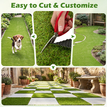 Artificial Turf Rug 15 x 7 Feet with 0.75 Inch Pile Height