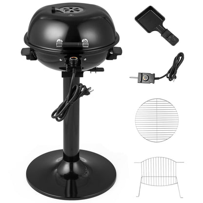 1600W Electric BBQ Grill with Removable Non