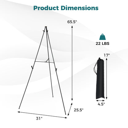 166 CM Metal Easel Stand Set 6-Pack