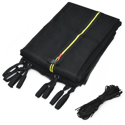 15/16 Feet Trampoline Replacement Safety Net with Adjustable Straps