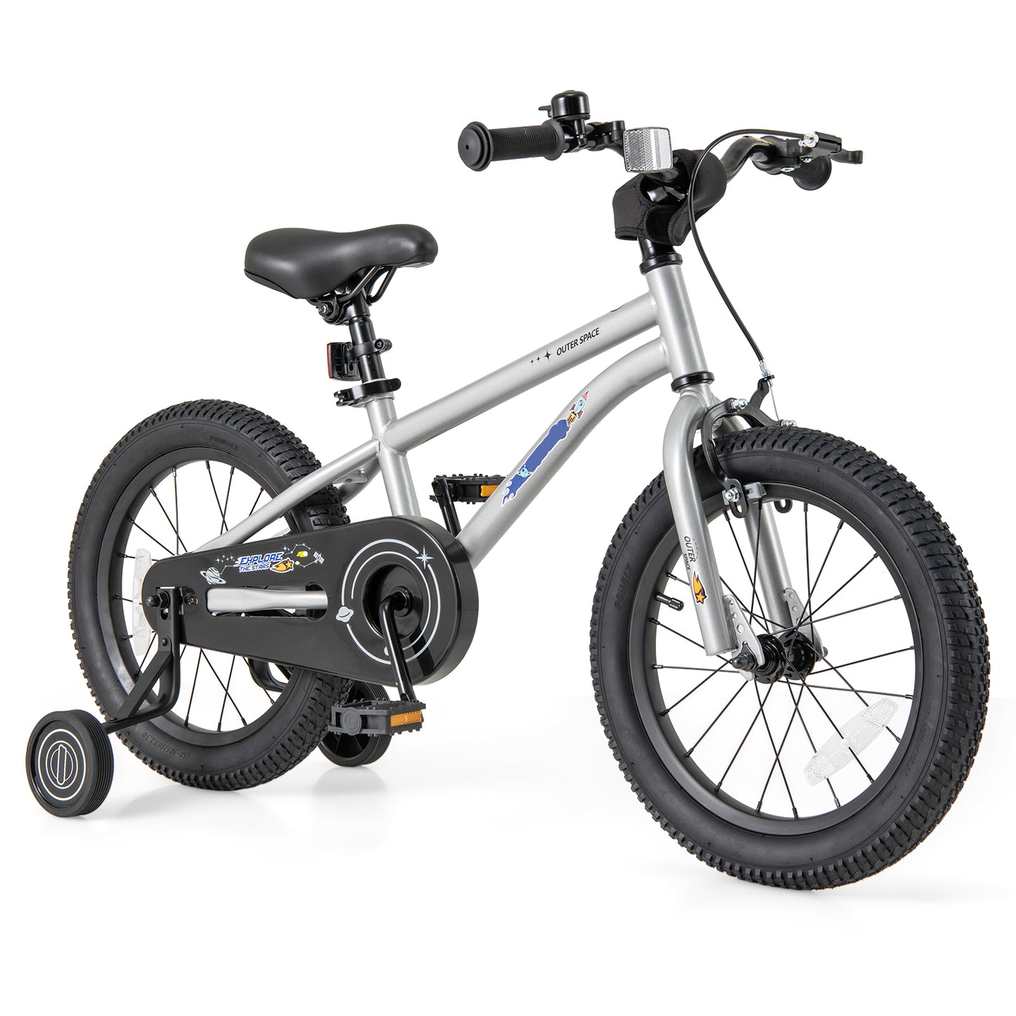 14-Inch Kids Bike Bicycle for Boys Girls 3-5 with High Carbon Steel Frame - 16 Inches