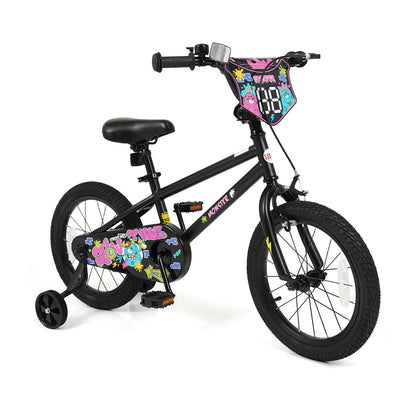 18-Inch Kids Bike with Training Wheels for Ages 4-8