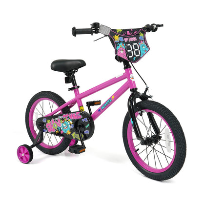 Kids Bike with Training Wheels 12-18 Inch Pink