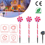 Solar Christmas Candy Light Set