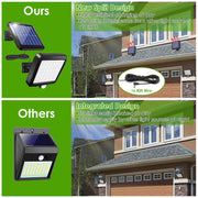 56 LEDs Outdoor Solar Security Light Flood Light Wall Solar Lamp Motion Sensor