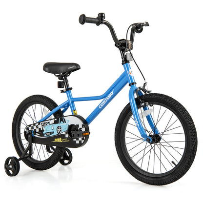 14 Inch Kids Bike with Removable Training Wheels for Aged 3-5 Years Old - 8 Years Old