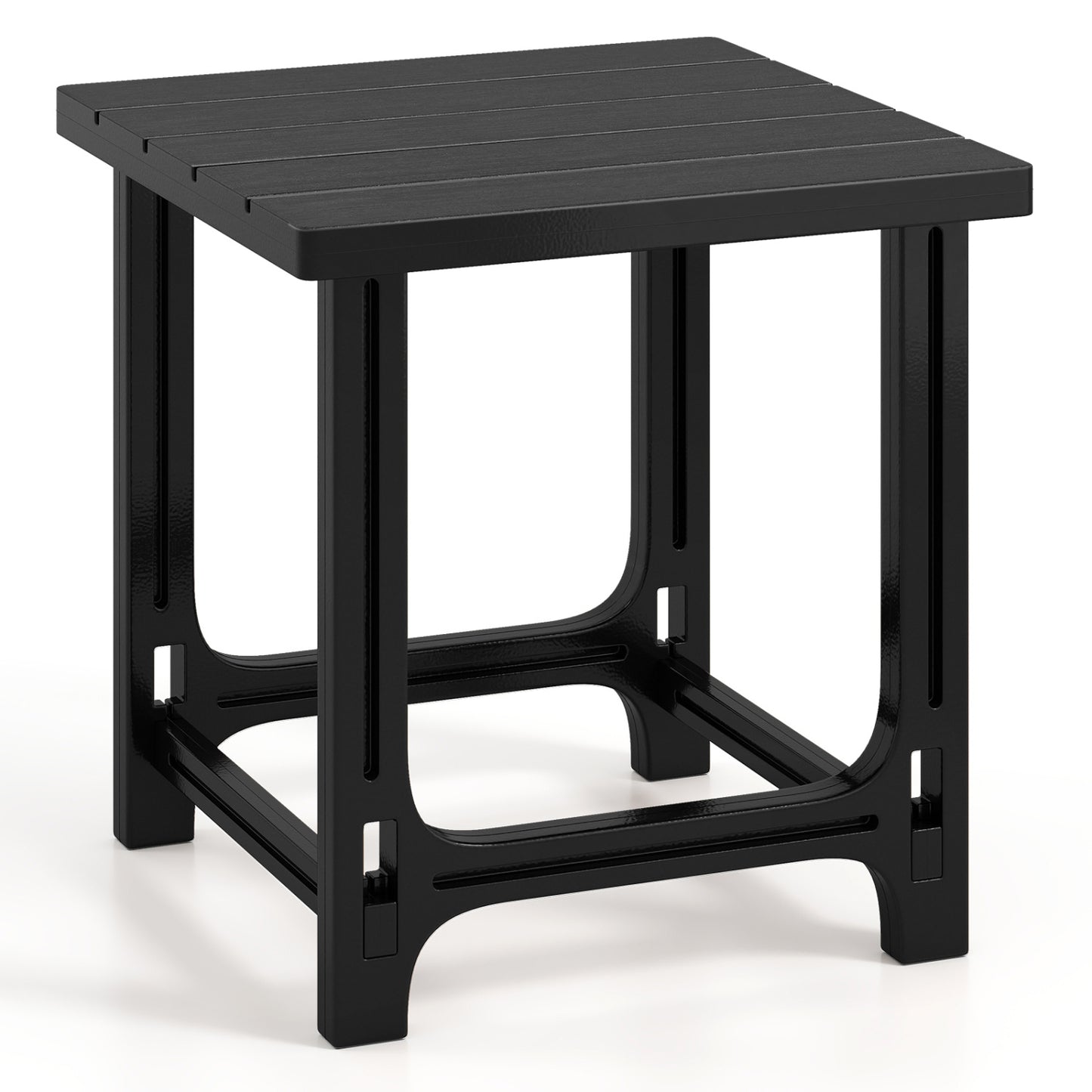 18" Adirondack Side Table with Slatted HDPE Surface
