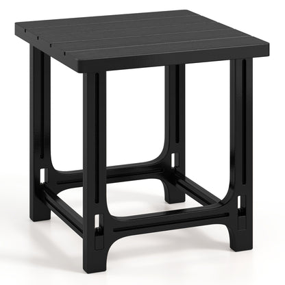 18" Adirondack Side Table with Slatted HDPE Surface