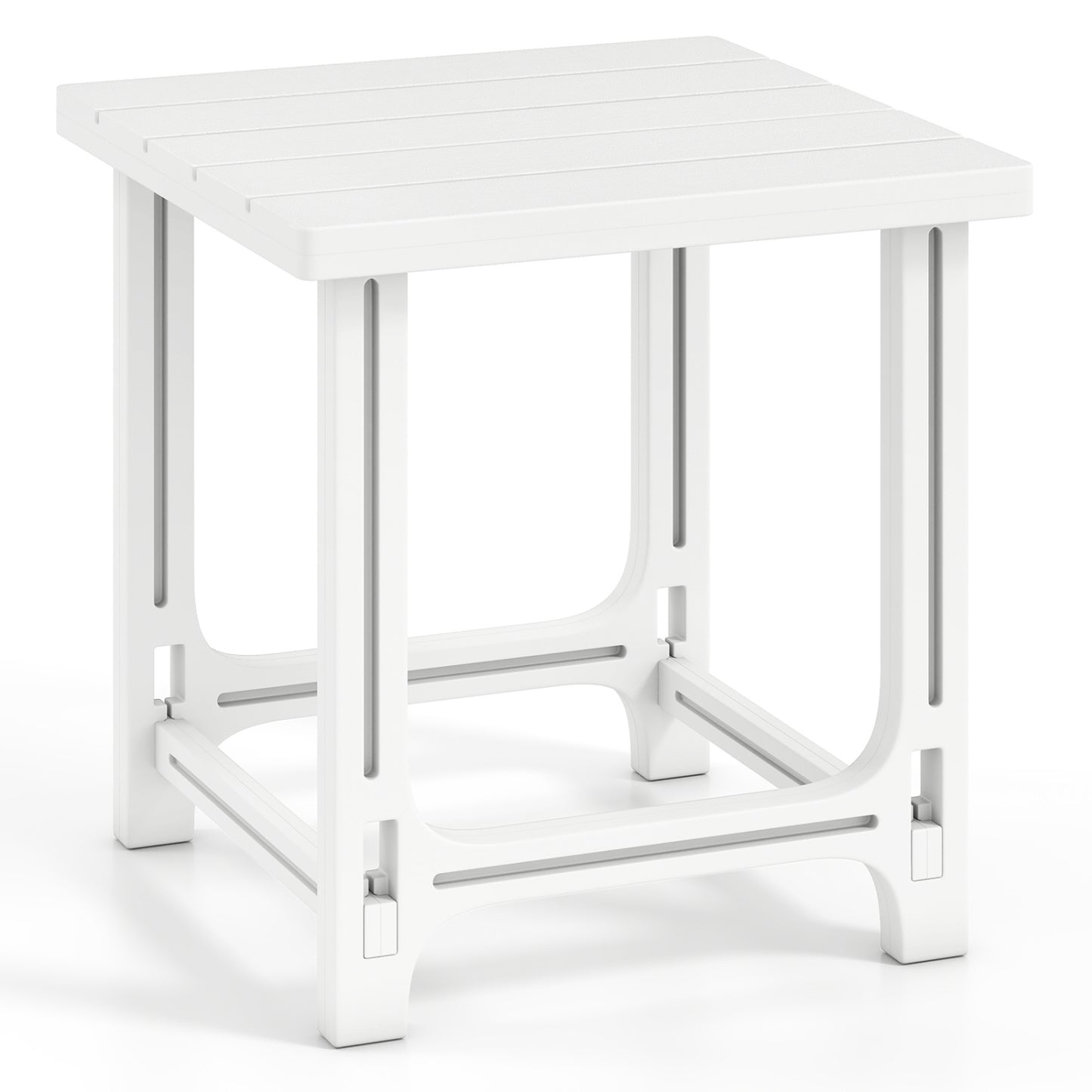 18" Adirondack Side Table with Slatted HDPE Surface