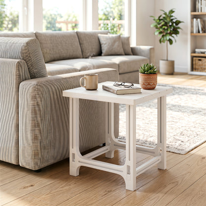 18" Adirondack Side Table with Slatted HDPE Surface