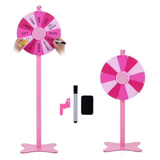 24 Inch Prize Wheel with Blackboard Marker and Eraser