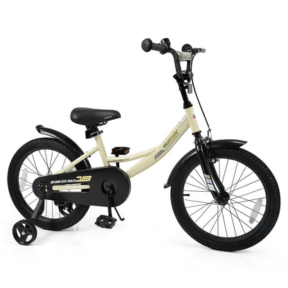 18 Inches Kids Bike Sport Bicycle with Removable Training Wheels