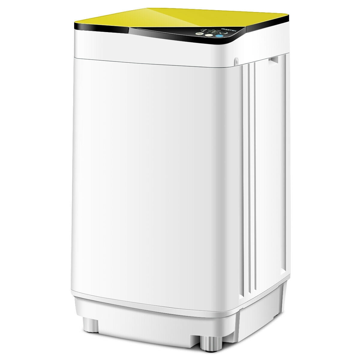 Full-automatic Washing Machine 7.7 lbs Washer / Spinner Germicidal-Yellow - Yellow