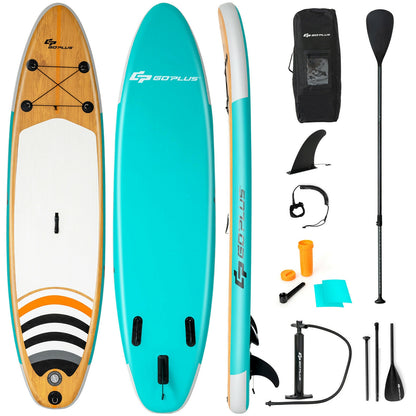 11 Feet Inflatable Stand up Paddle Board Surfboard SUP with Bag