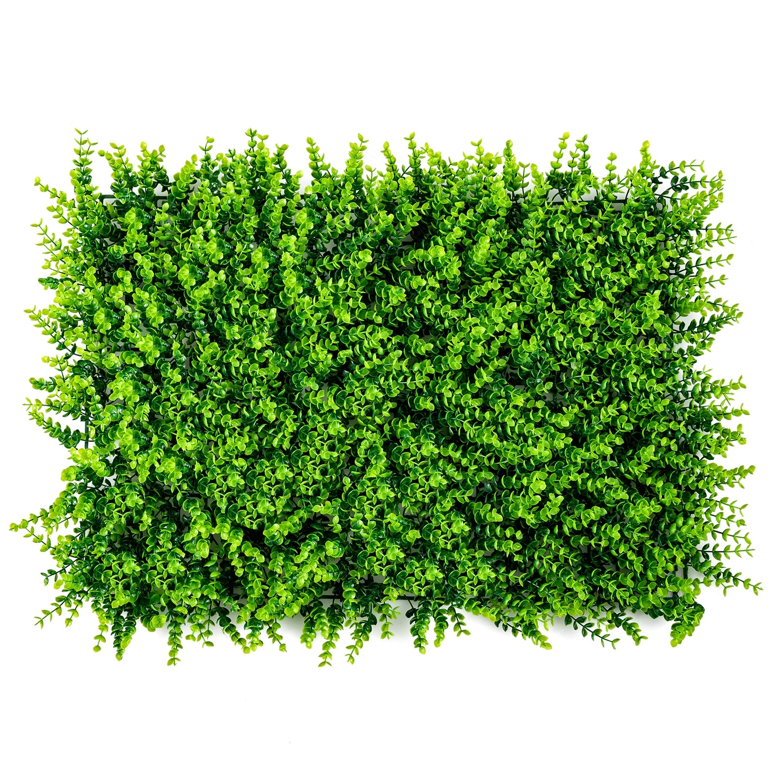 12 Pieces 16 x 24 Inch Artificial Eucalyptus Hedge Plant Privacy Fence Panels