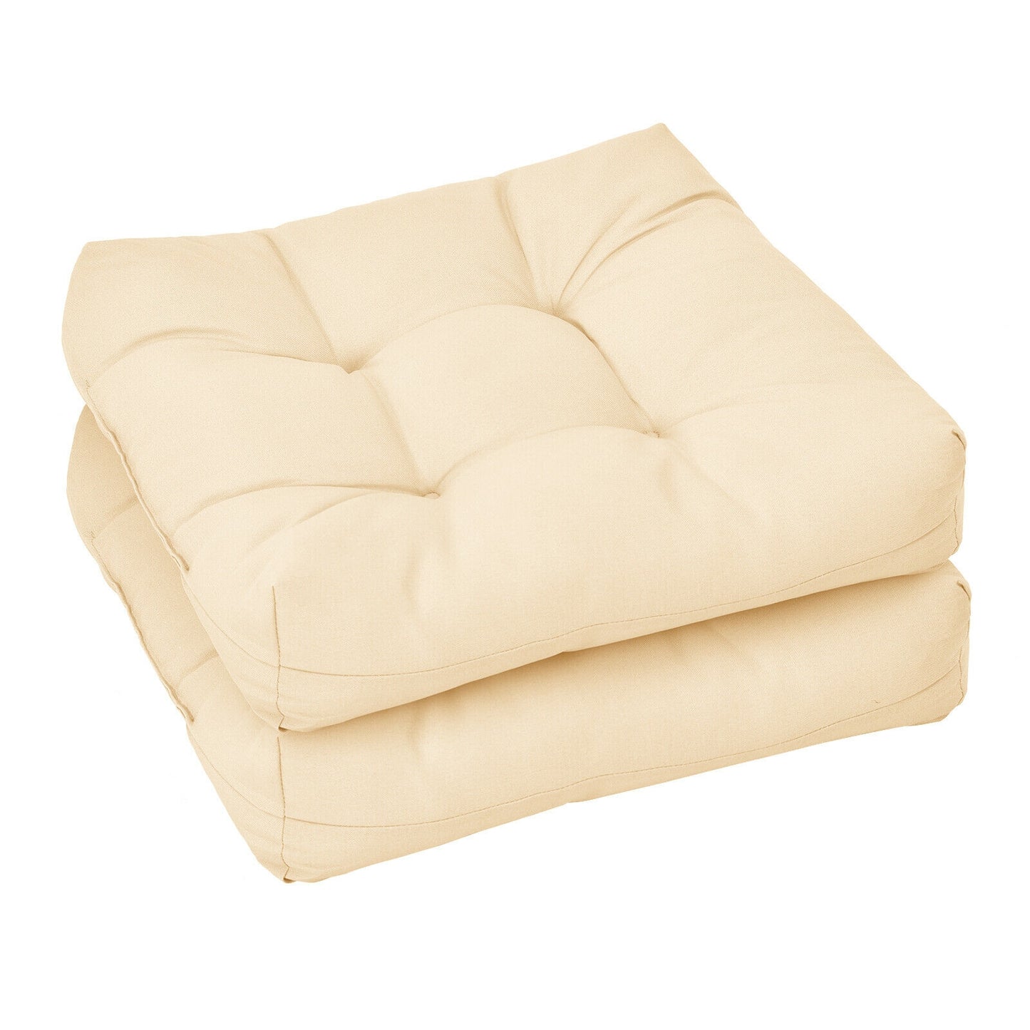 21 Inch x 21 Inch Patio Chair Seat Cushion Pads for Indoor and Outdoor
