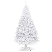 6' / 7.5' / 9' Hinged Artificial Christmas Tree with Metal Stand-6 ft - 7.5 Ft