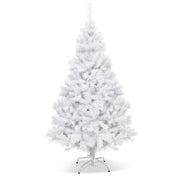6' / 7.5' / 9' Hinged Artificial Christmas Tree with Metal Stand-6 ft