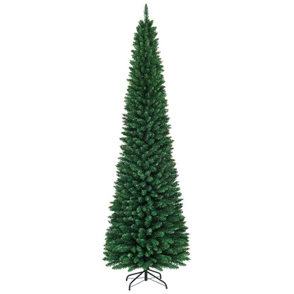 PVC Artificial Slim Pencil Christmas Tree