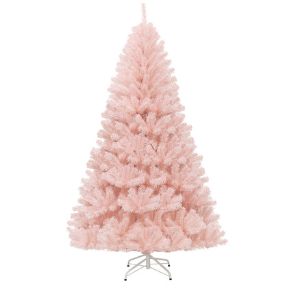 6/7 Feet Artificial Christmas Tree Hinged Full Fir Tree-7 ft