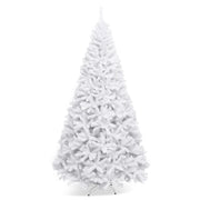 6' / 7.5' / 9' Hinged Artificial Christmas Tree with Metal Stand-6 ft - 9 Ft