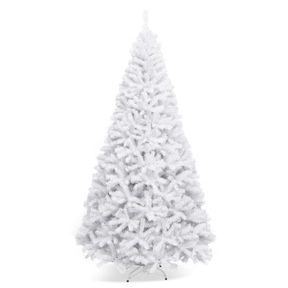6' / 7.5' / 9' Hinged Artificial Christmas Tree with Metal Stand-6 ft - 9 Ft
