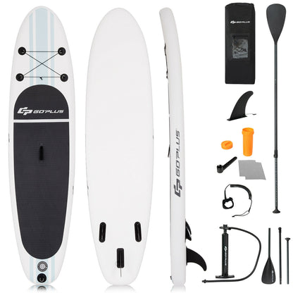Inflatable Stand Up Paddle Board SUP with Paddle Pump Waterproof Bag-L