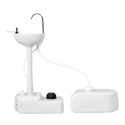 Camping Hand Wash Station Basin Stand with 4.5 Gallon Tank