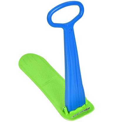 1-Rider Snow Scooter with Grip Handle-Blue
