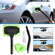 Microfiber Windshield Clean Car Auto Wiper Cleaner Glass Window Cleaning Brush Kit Tool