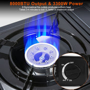 3300W Portable Camping Stove Butane Canister