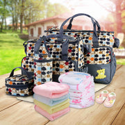 5PCS Baby Nappy Diaper Bags