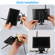 Wireless Rear View Parking Camera with Monitor