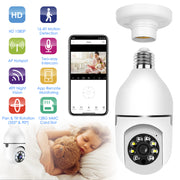 E27 WiFi Bulb Camera 1080P FHD