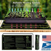 10" x 20" Seedling Heat Mat IP67 Waterproof for Seed Germination