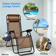 2Packs Zero Gravity Lounge Chair