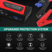 Car Jump Starter Booster 600A Peak 69800mAh Battery Charger