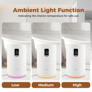 20L Hot Towel Warmer Bucket with 30/60/90 Min Heating Time-White