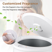 20L Large Heated Towel Warmer with LED Display and Button Control-White