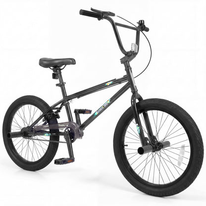 20 Inch BMX Trick Bike with 360° Steering for Kids & Teens