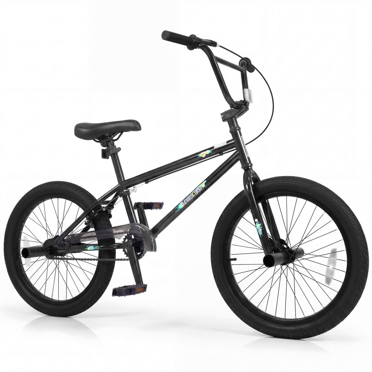 20 Inch BMX Trick Bike with 360° Steering for Kids & Teens