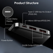 20000mAh PD22.5W Portable Power Bank