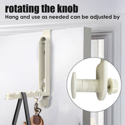 2Pcs Over Door Foldable Hanger Hooks