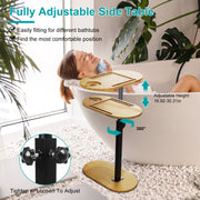 C-Shaped Bathtub Tray