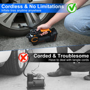 Battery Tire Inflator for Car & Bike